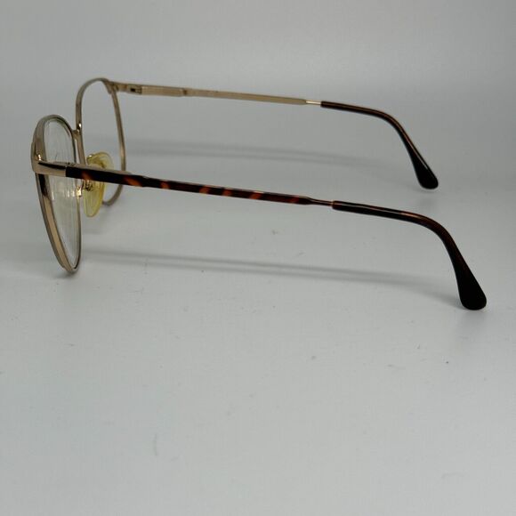 MARCOLIN Mod 7112 Brown/ Gold Swarovski Crystal Eyeglasses Frame 54-17-140 14312 - Picture 3 of 8
